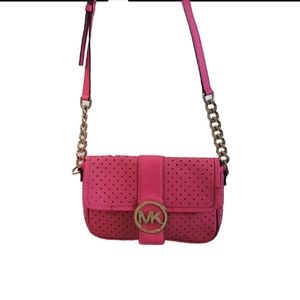 Michael Kors Fushia small crossbody bag
